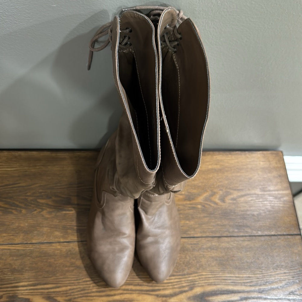 boots women’s 9 size 9m wenona brown Joe boxer - Picture 6 of 10